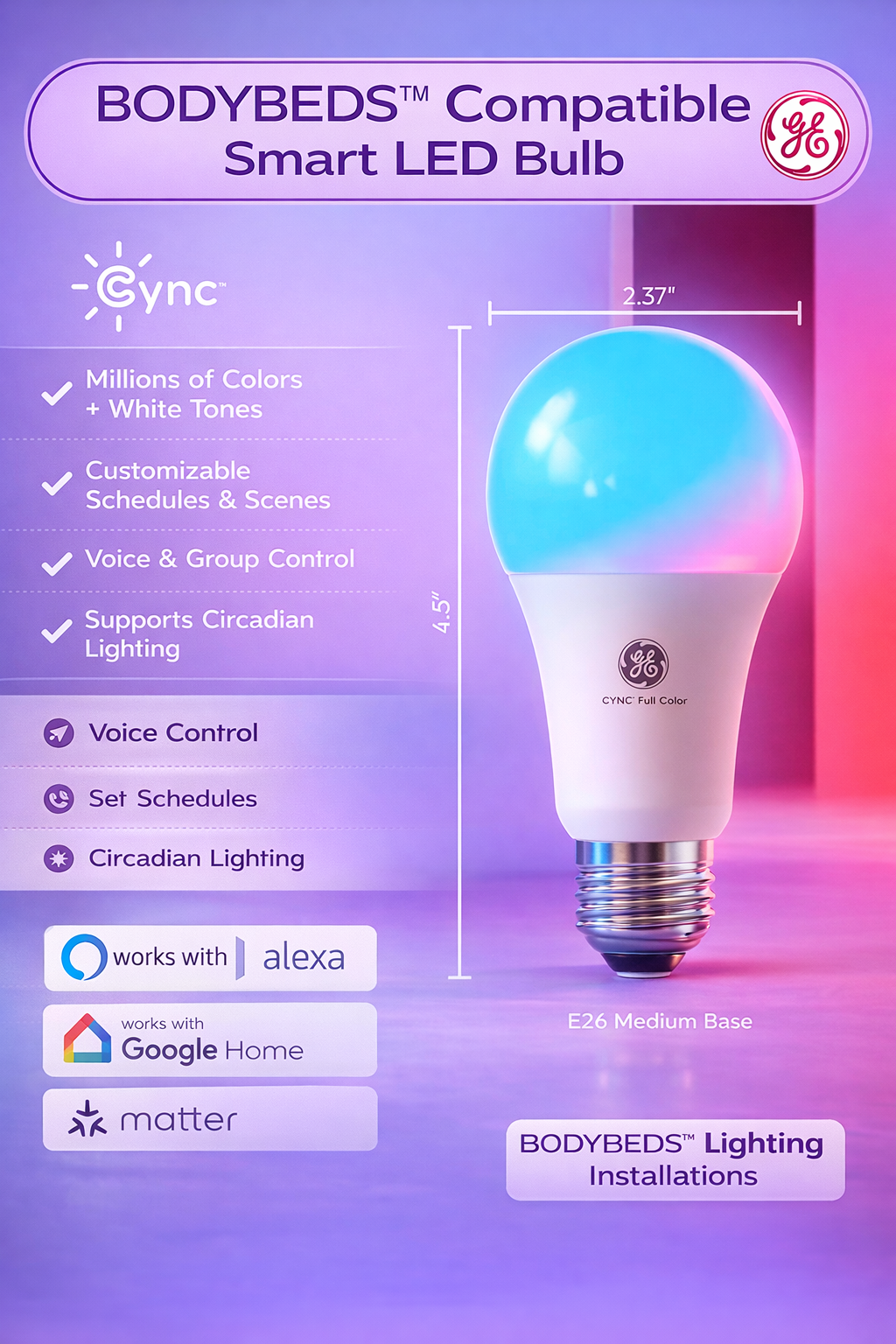 Light Alarm - CYNC Smart Lighting